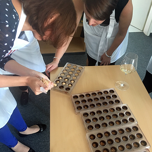 Pralinenworkshop im Unternehmen in M&uuml;nster und Umgebung