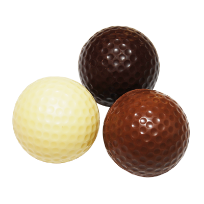 Golfbälle aus Schokolade lose